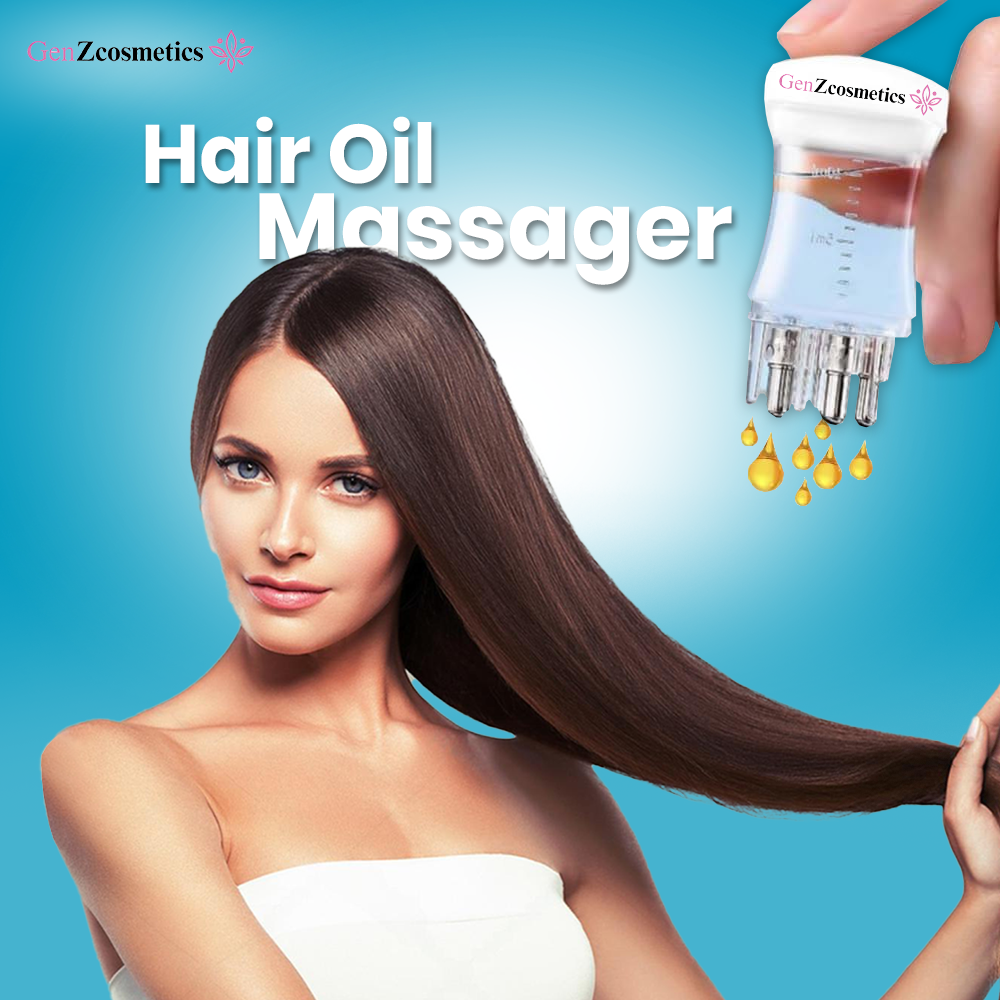 Scalp Hair Oil Applicator For Head Massager And Hair Growth