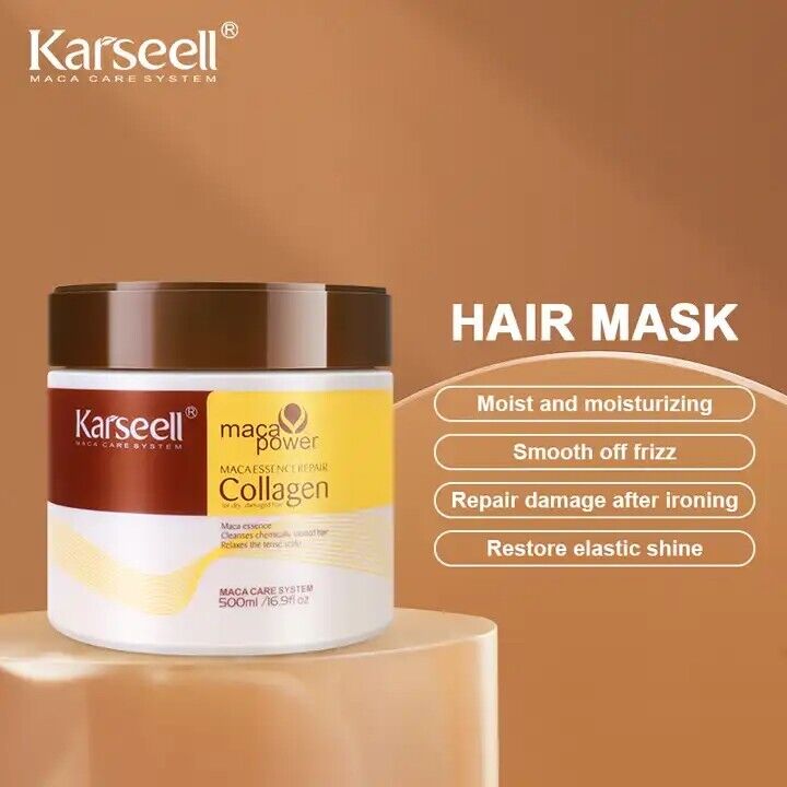 KERATIN Collagen Hair Treatment Deep Repair Conditioning Argan Oil Collagen Hair Mask