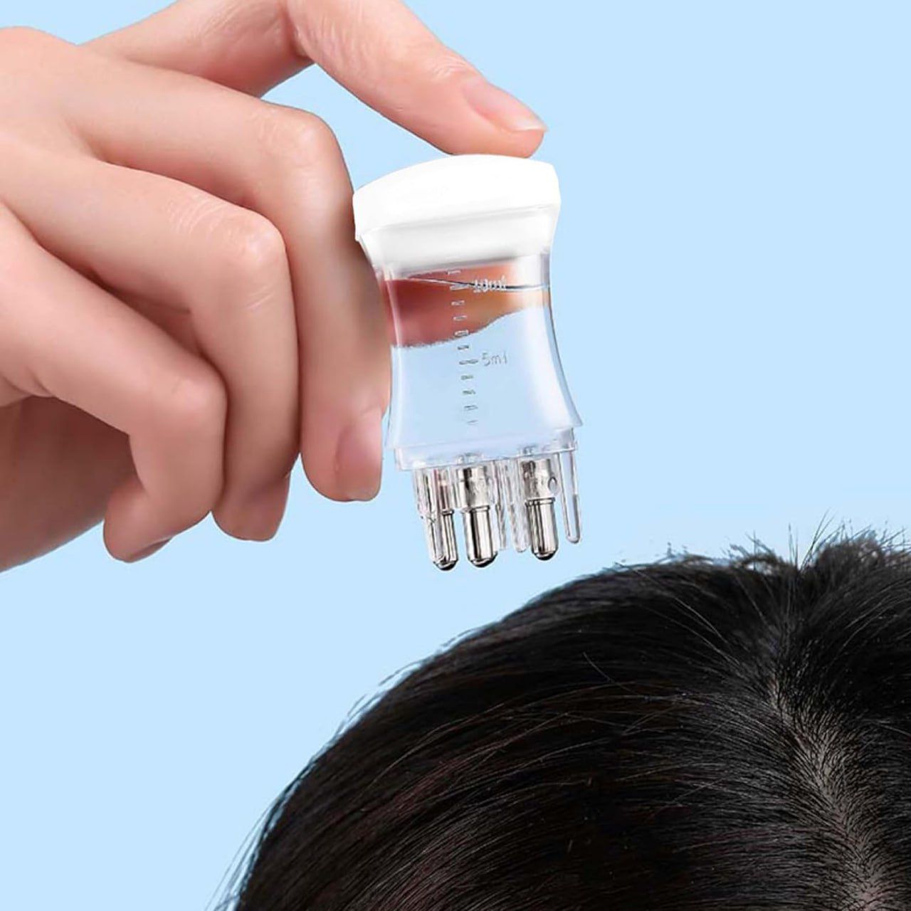 Scalp Hair Oil Applicator For Head Massager And Hair Growth