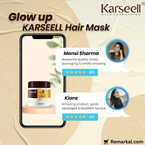 Karseell Maca Power Collagen Hair Mask |  BUY 1 GET 1 FREE